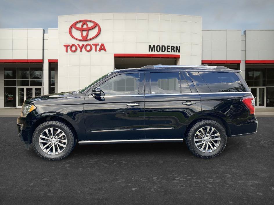 Used 2018 Shadow Black Ford Limited image 8