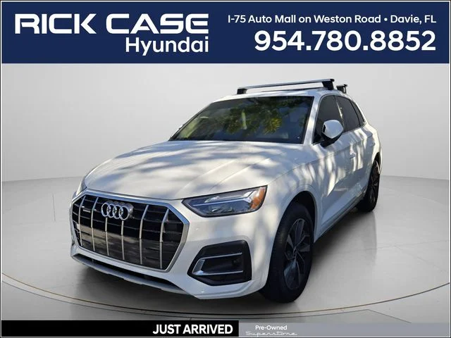 Used 2021 White Audi 45 Premium image 1