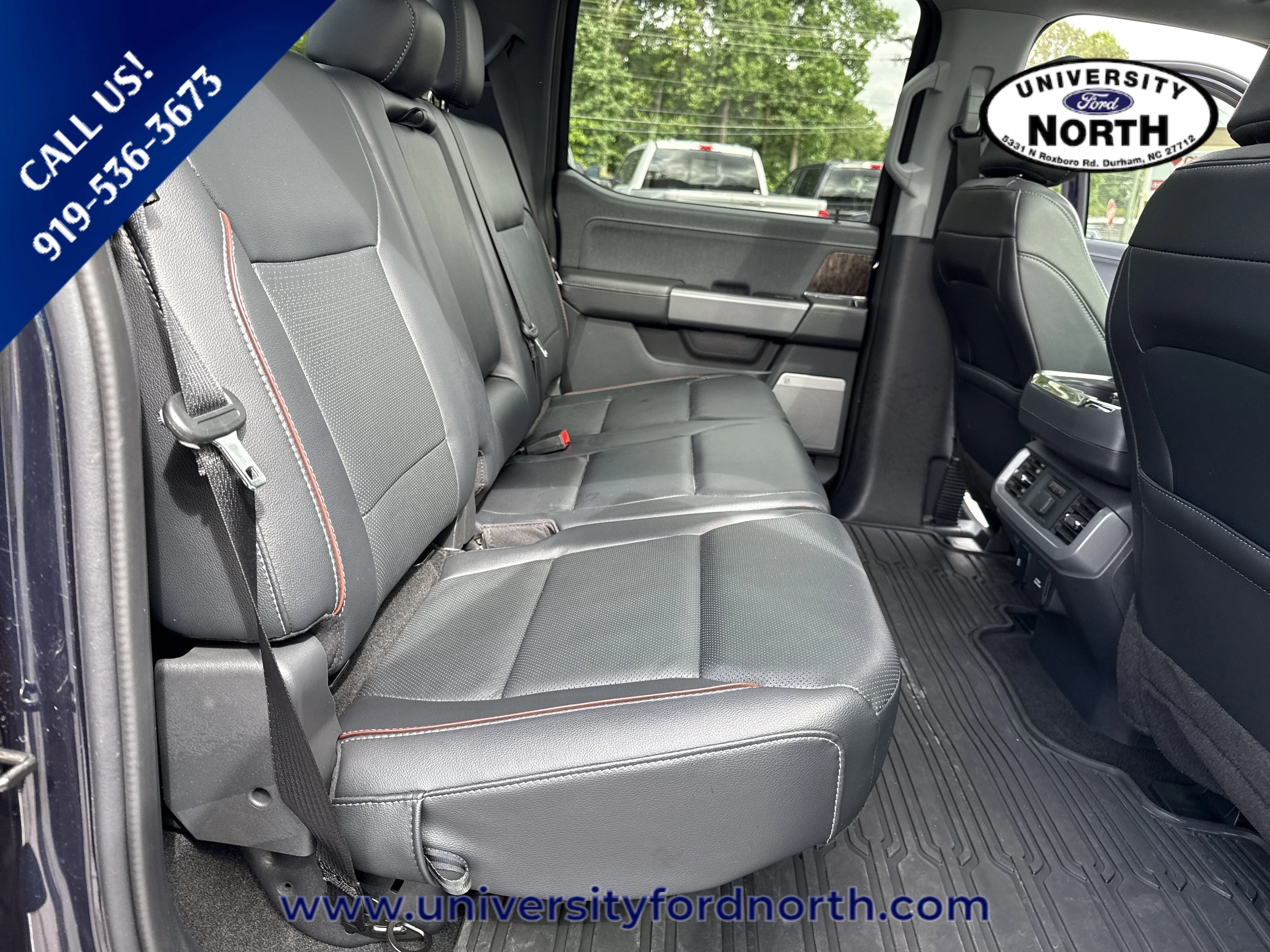 Used 2023 Antimatter Blue Metallic Ford LARIAT image 45