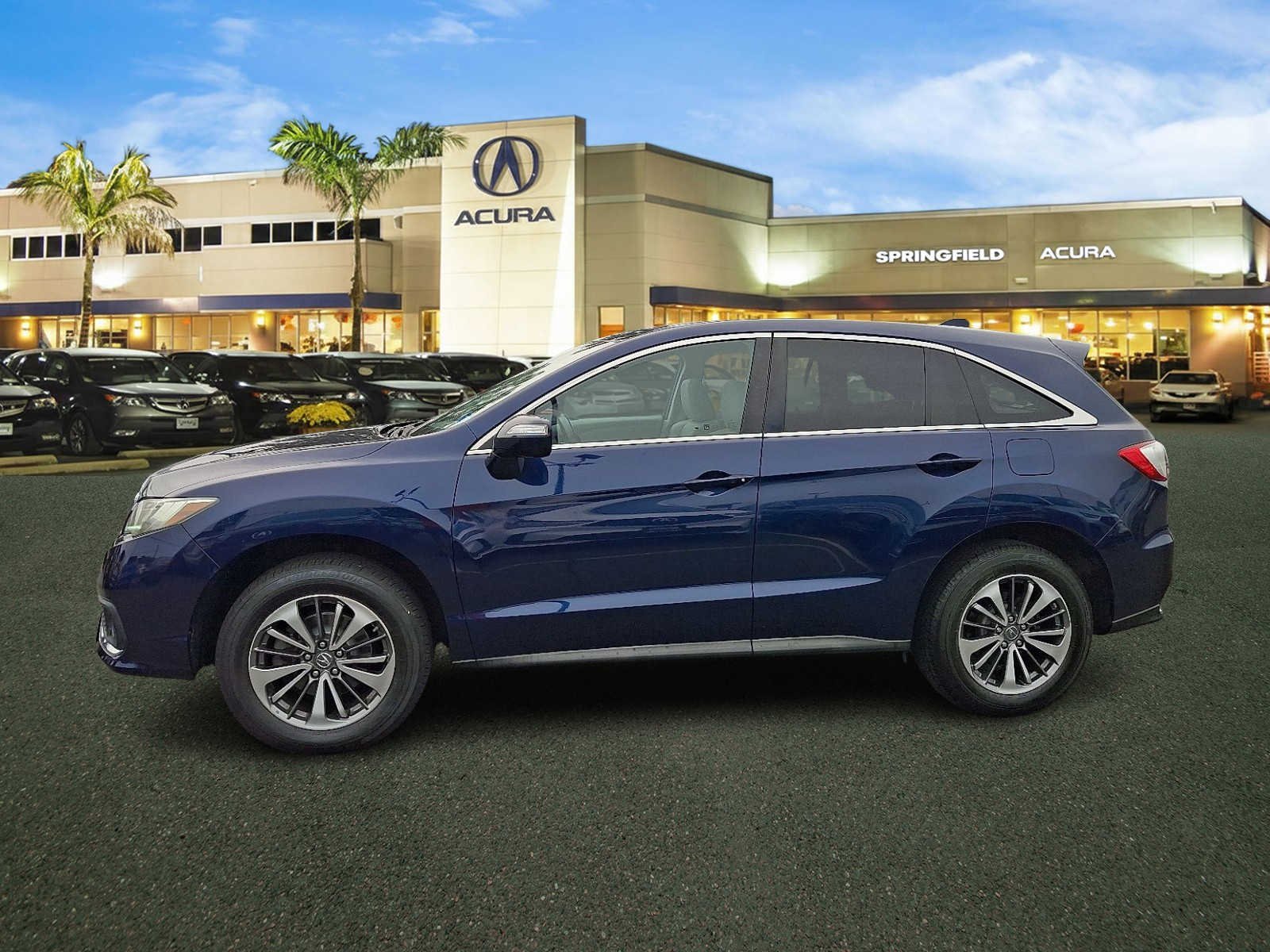 Certified Used 2017 Fathom Blue Pearl Acura w/Advance Pkg image 4