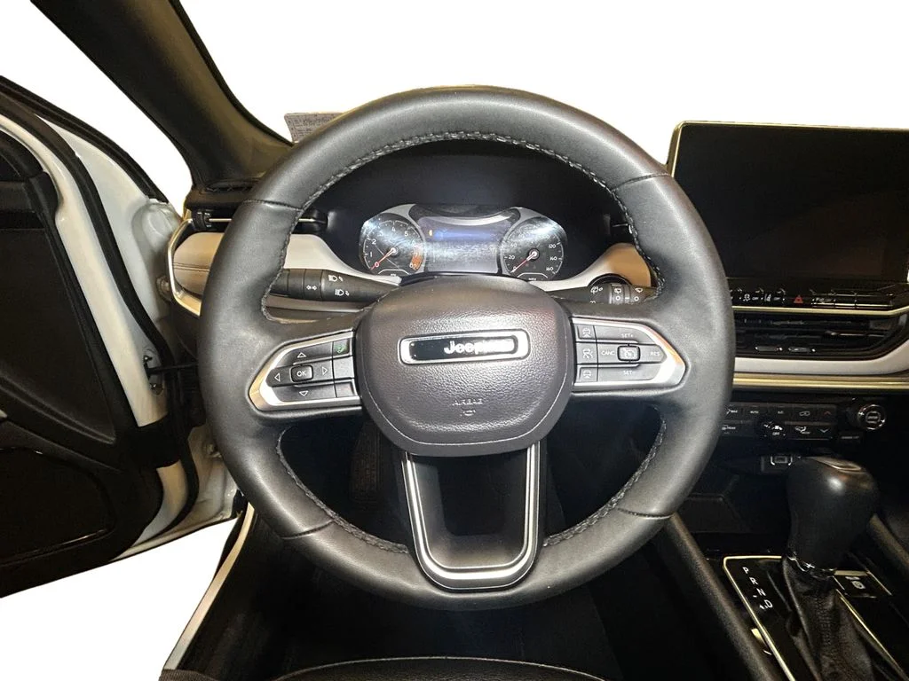 Used 2025 Bright White Jeep Limited image 12