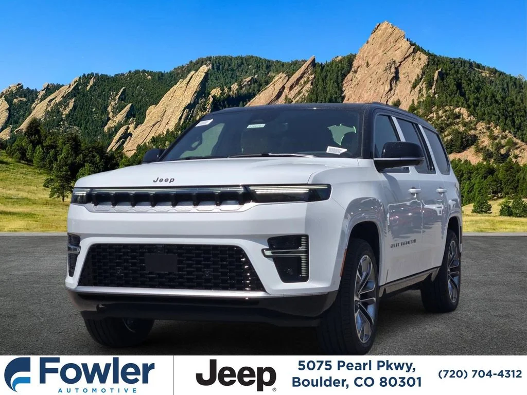 New 2026 Bright White Clearcoat Jeep Summit Reserve image 1