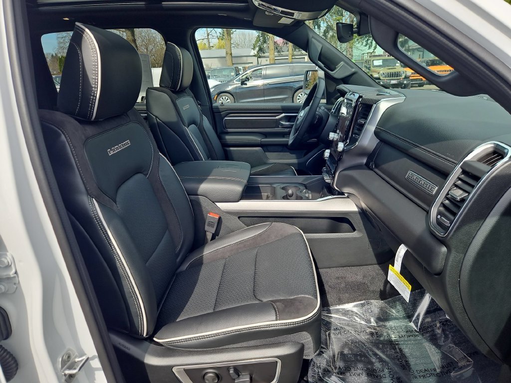 New 2026 Bright White Clear-Coat Exterior Paint RAM Laramie image 16