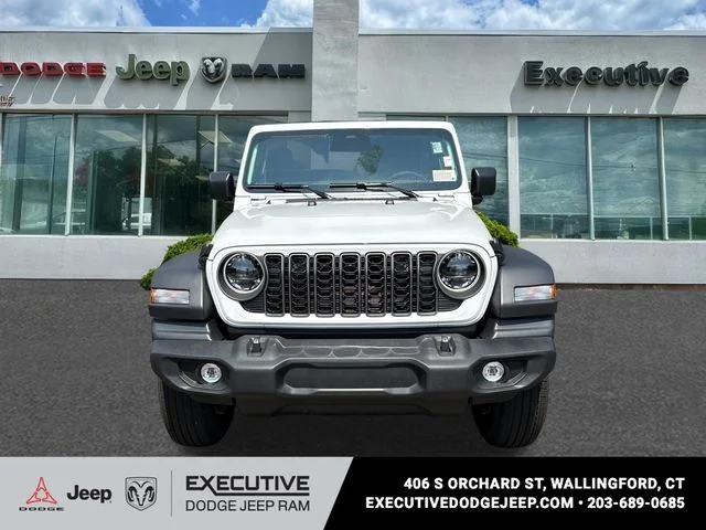 New 2026 Bright White Clearcoat Jeep Sport S image 6