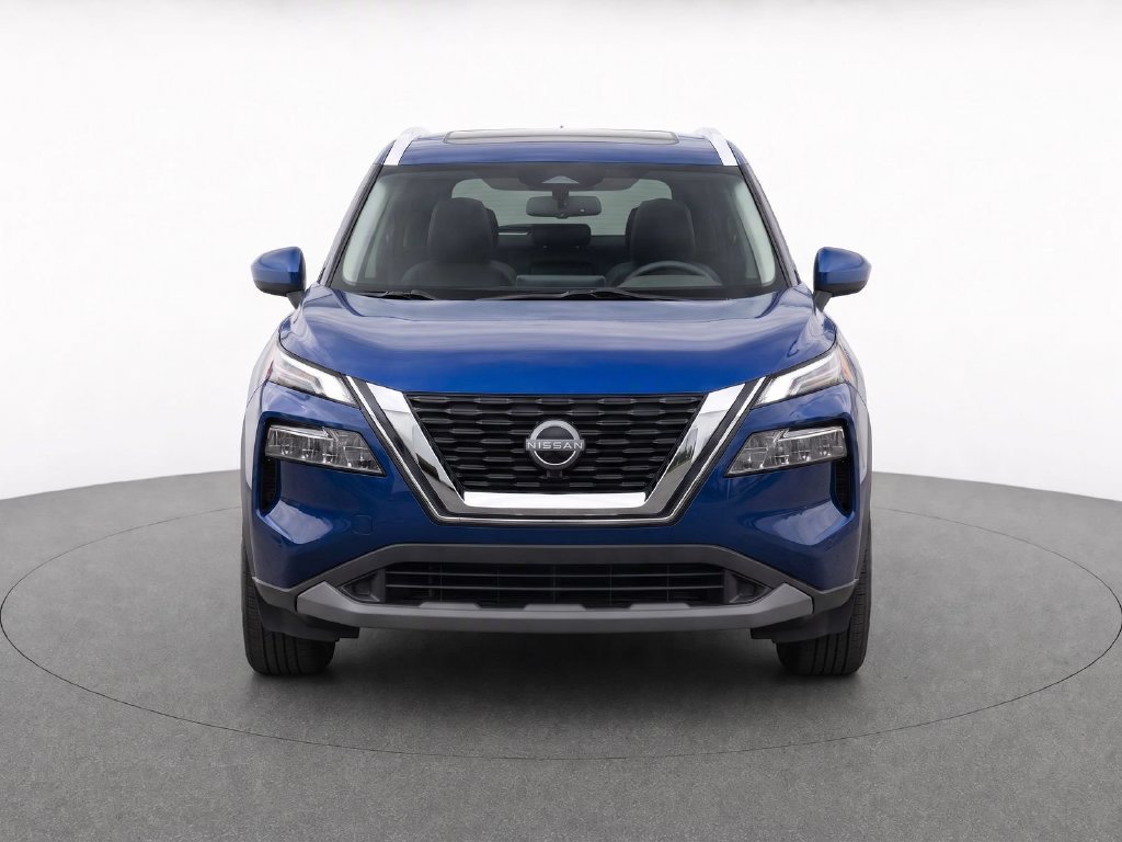 Certified Used 2023 Blue Nissan SV image 2