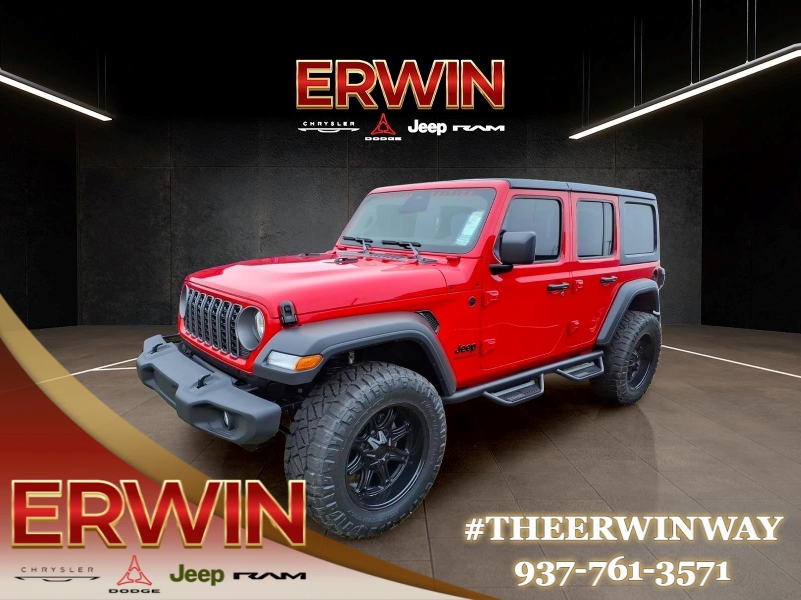 New 2026 Firecracker Red Clear-Coat Exterior Paint Jeep Sport image 3