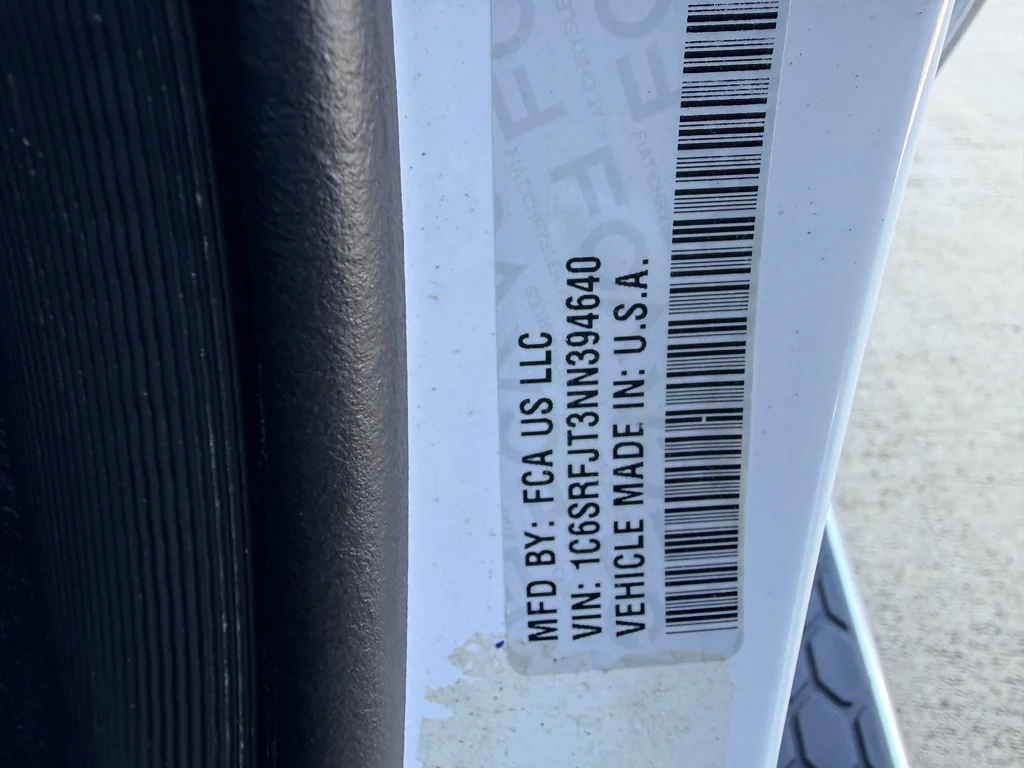 Used 2022 Bright White Clearcoat Ram Laramie image 32
