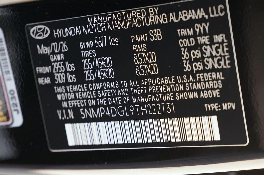 New 2026 Phantom Black Hyundai Limited image 29