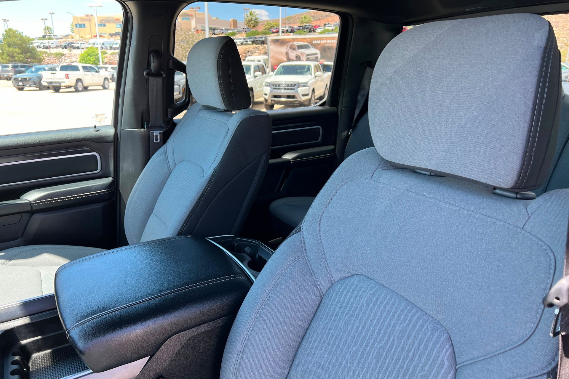 Used 2023 Hydro Blue Pearlcoat Ram Big Horn image 17