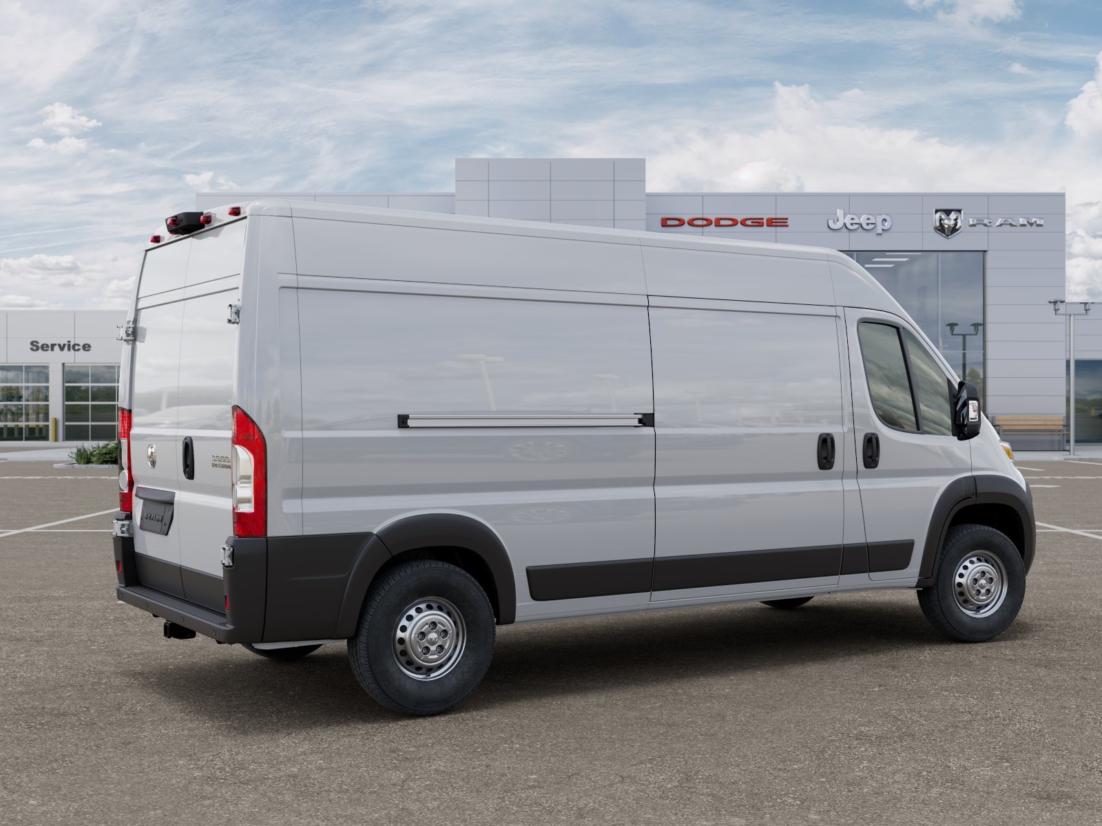 New 2026 Bright White Clearcoat RAM High Roof image 30