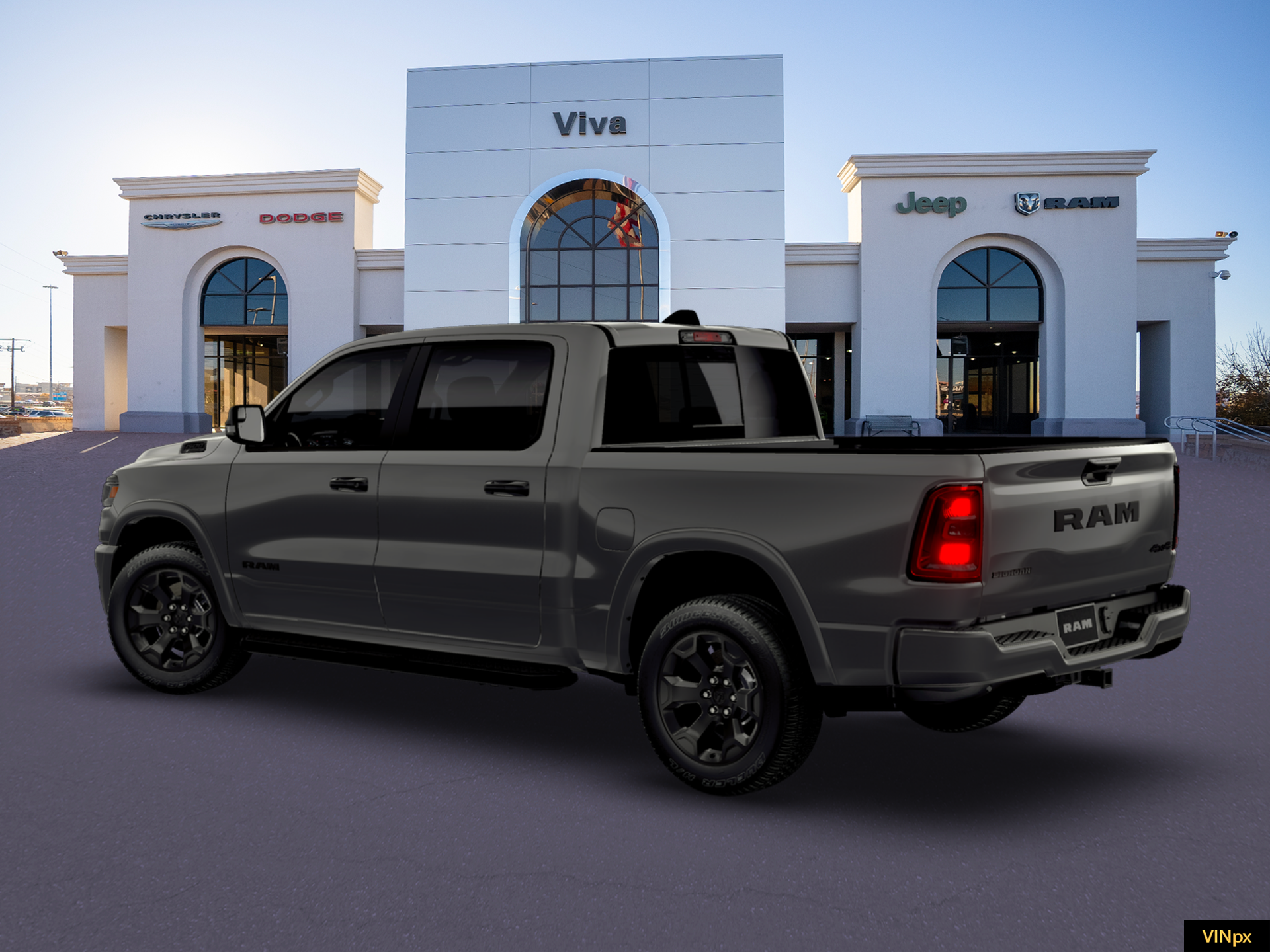 New 2026 Granite Crystal Metallic Clearcoat RAM Big Horn/Lone Star image 4