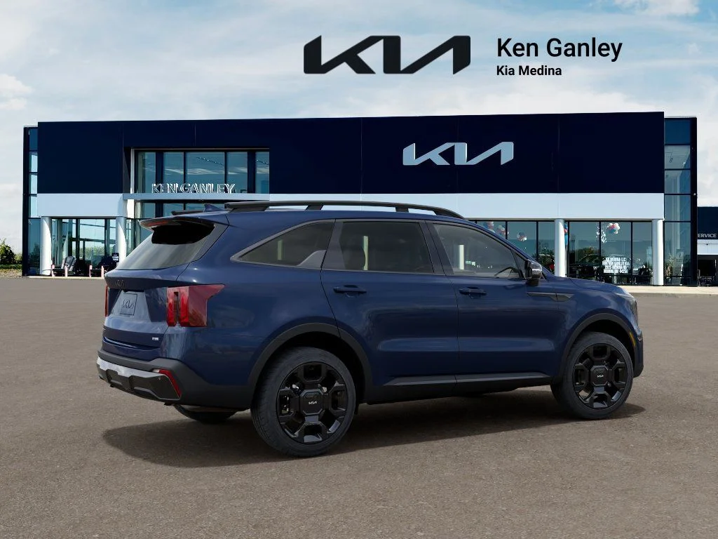 New 2026 Midnight Lake Blue Kia X-Line EX AWD image 6