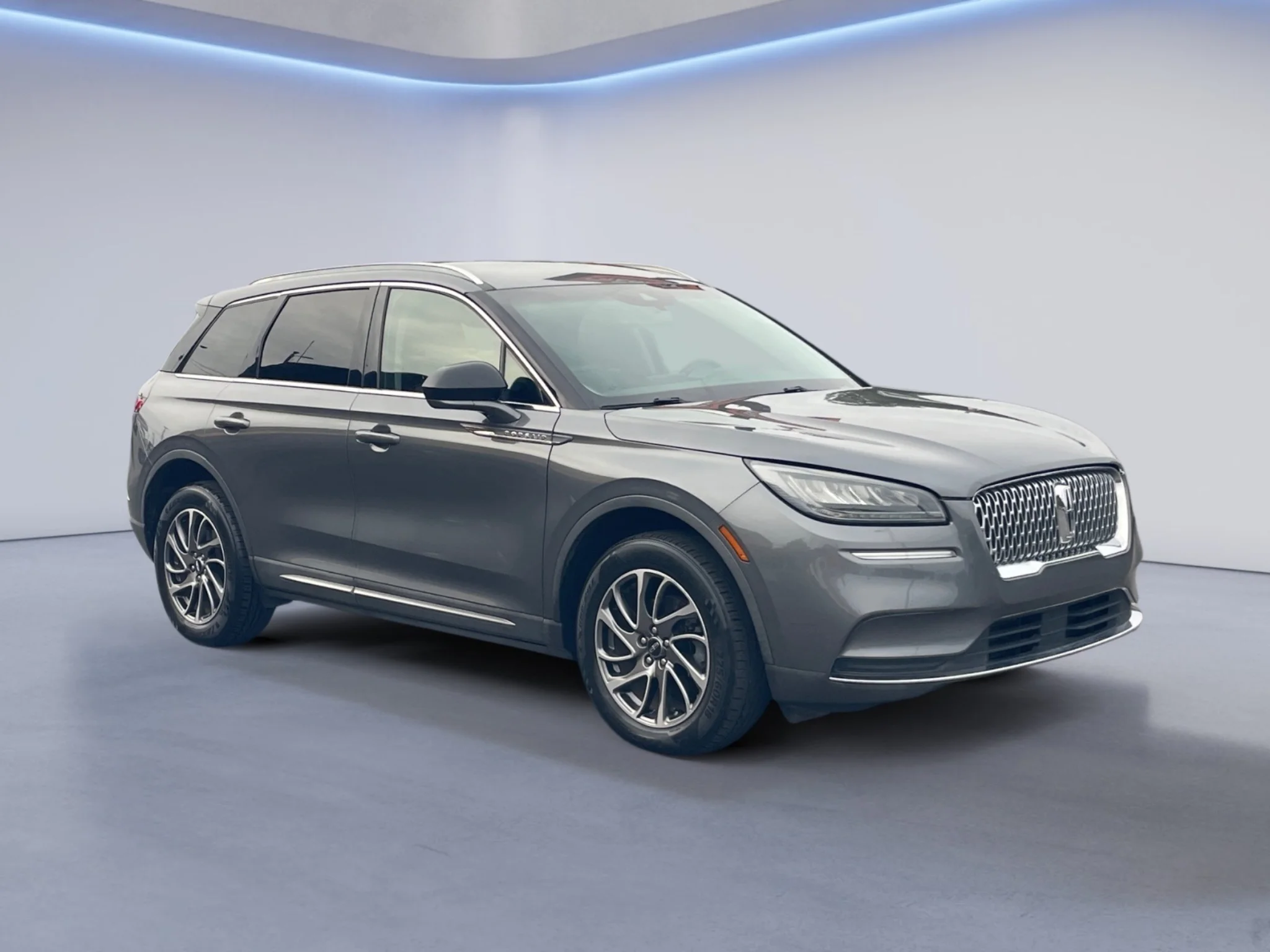Used 2022 Asher Gray Metallic Clearcoat Lincoln Standard image 1