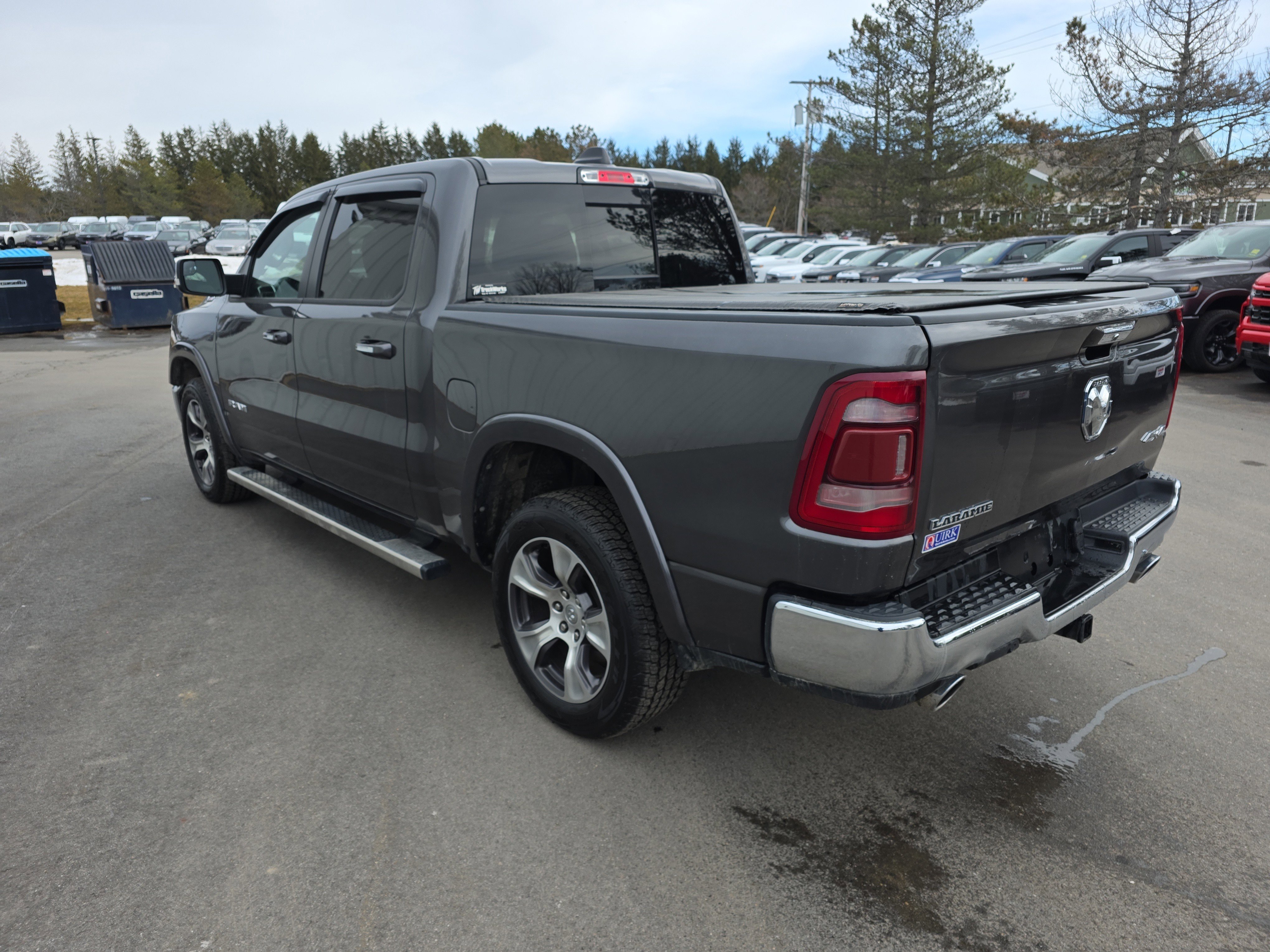 Used 2022 Granite Crystal Metallic Clearcoat Ram Laramie image 3