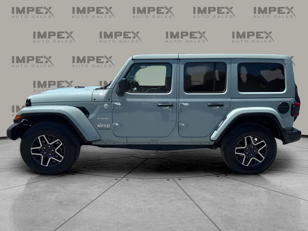 Used 2024 Gray Jeep Sahara image 2