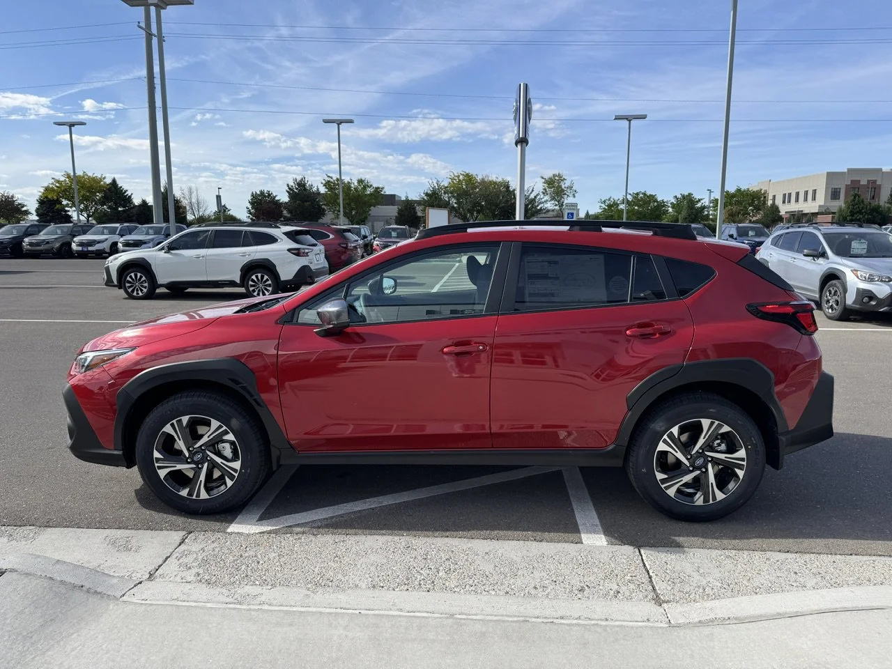 New 2026 Lithium Red Pearl Subaru Premium image 4
