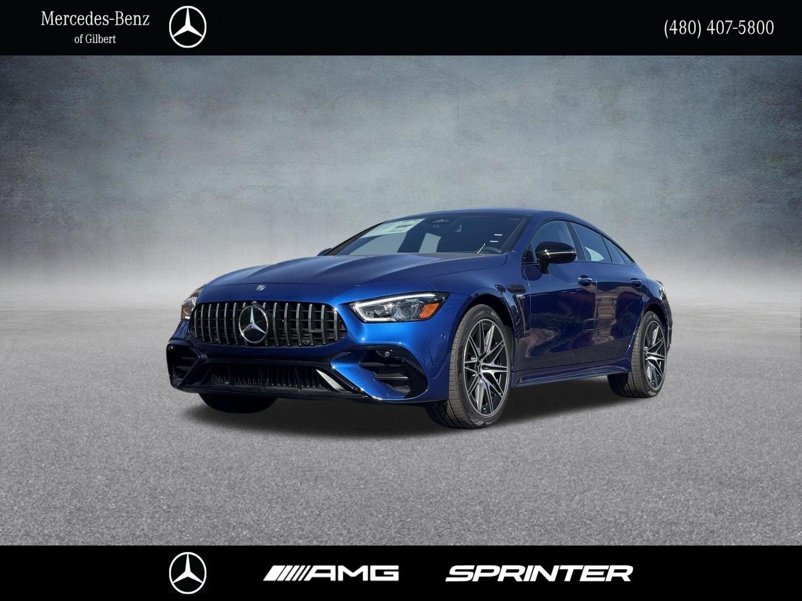 New 2026 Starling Blue Metallic Mercedes-Benz Base image 1