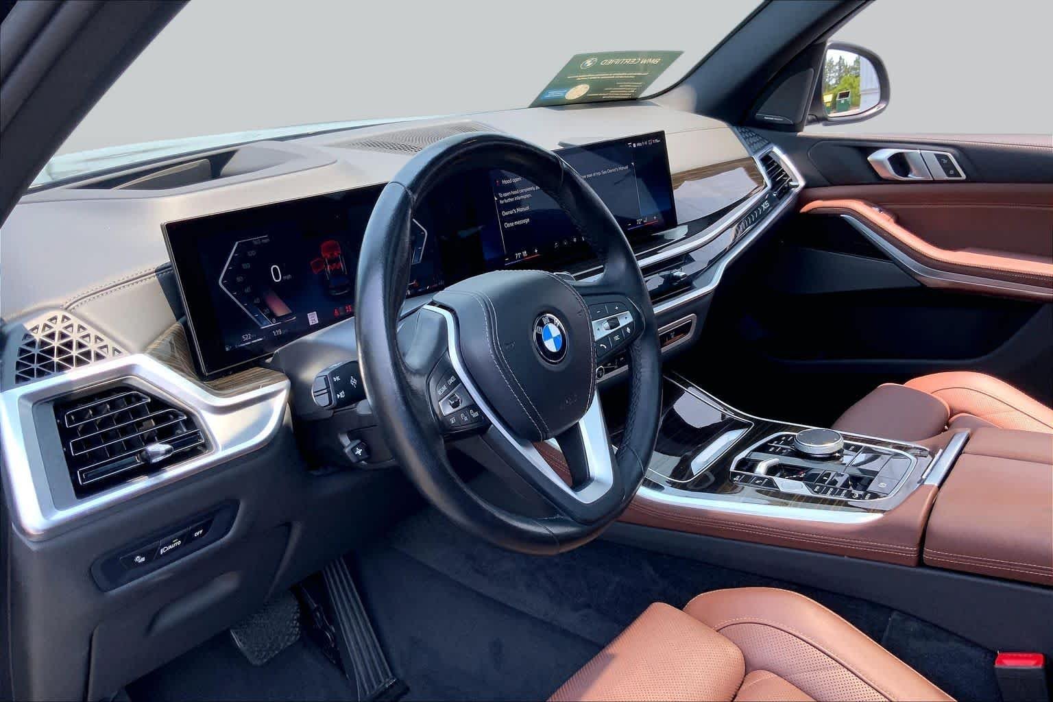 Certified Used 2024 Black Sapphire Metallic BMW xDrive40i image 17