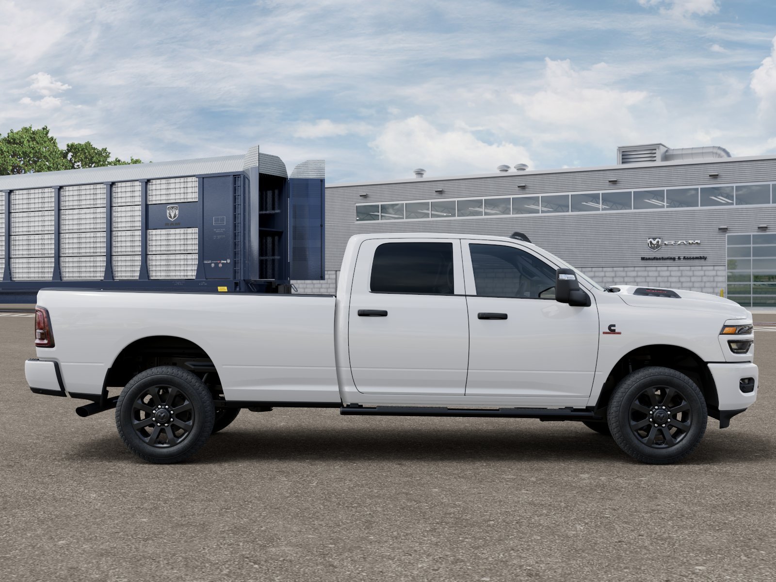 New 2026 Bright White Clear-Coat Exterior Paint RAM Tradesman image 12