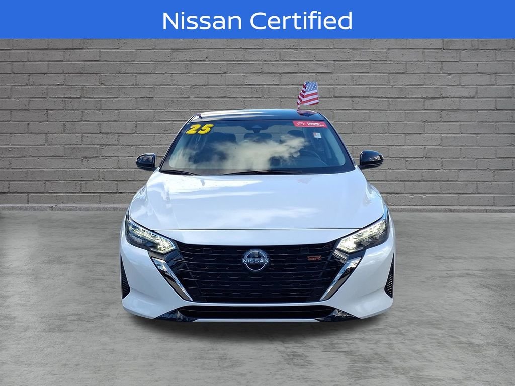 Certified Used 2025 White Nissan SR image 2