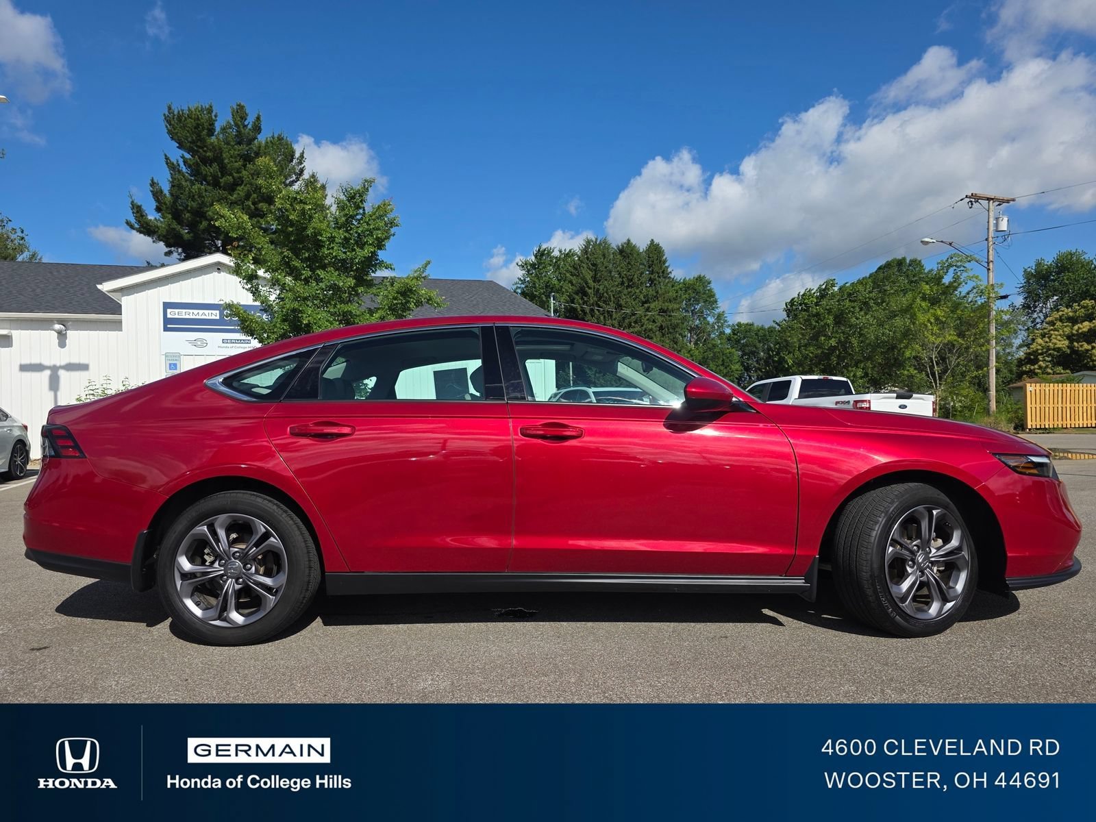 Certified Used 2023 Radiant Red Metallic Honda 1.5T EX image 51