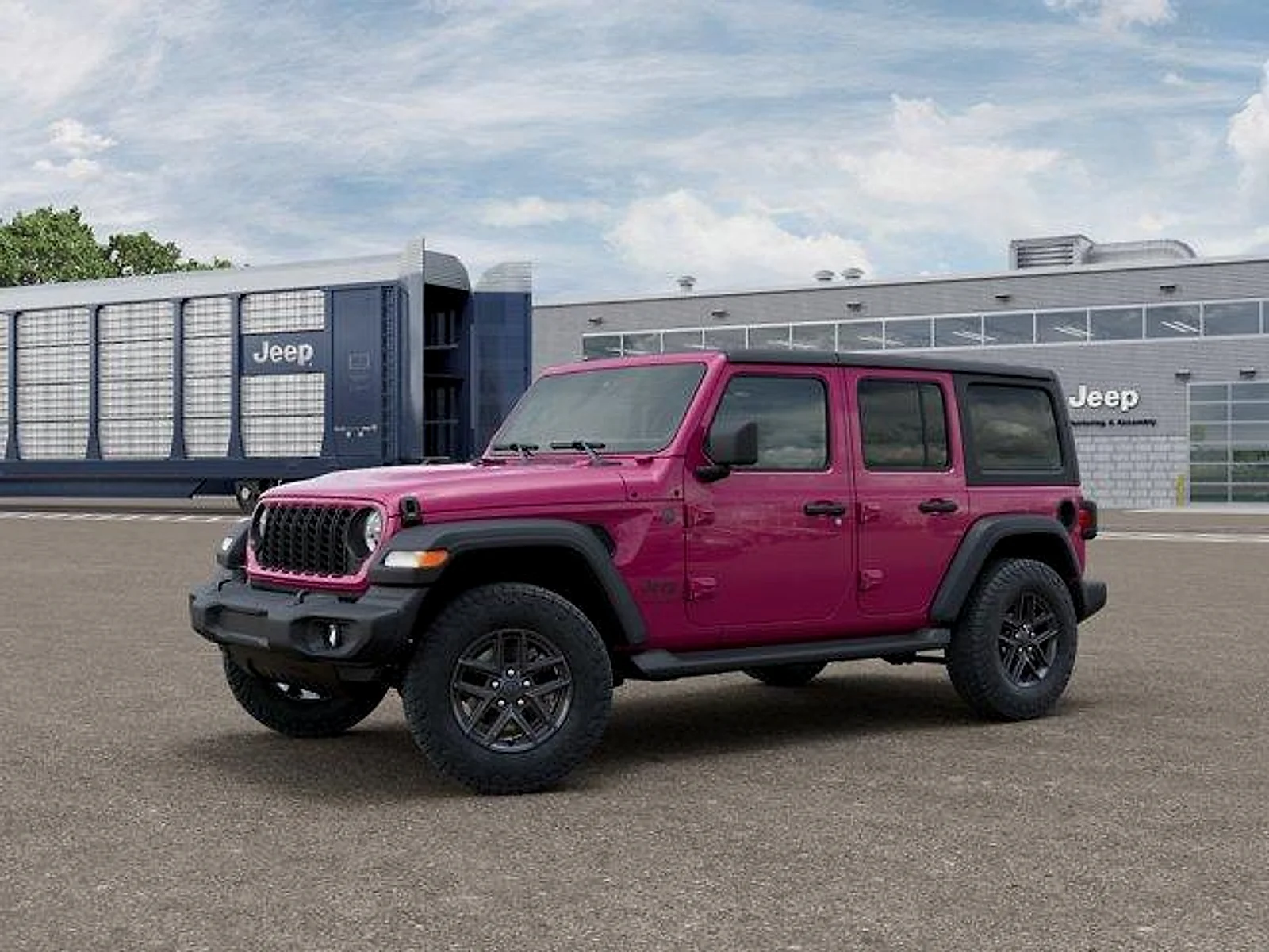 New 2026 Tuscadero Pearlcoat Jeep 4-Door Sport S 4x4 image 2