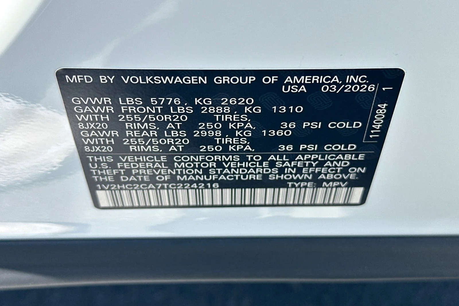 New 2026 White Volkswagen 2.0T SE w/Technology image 23