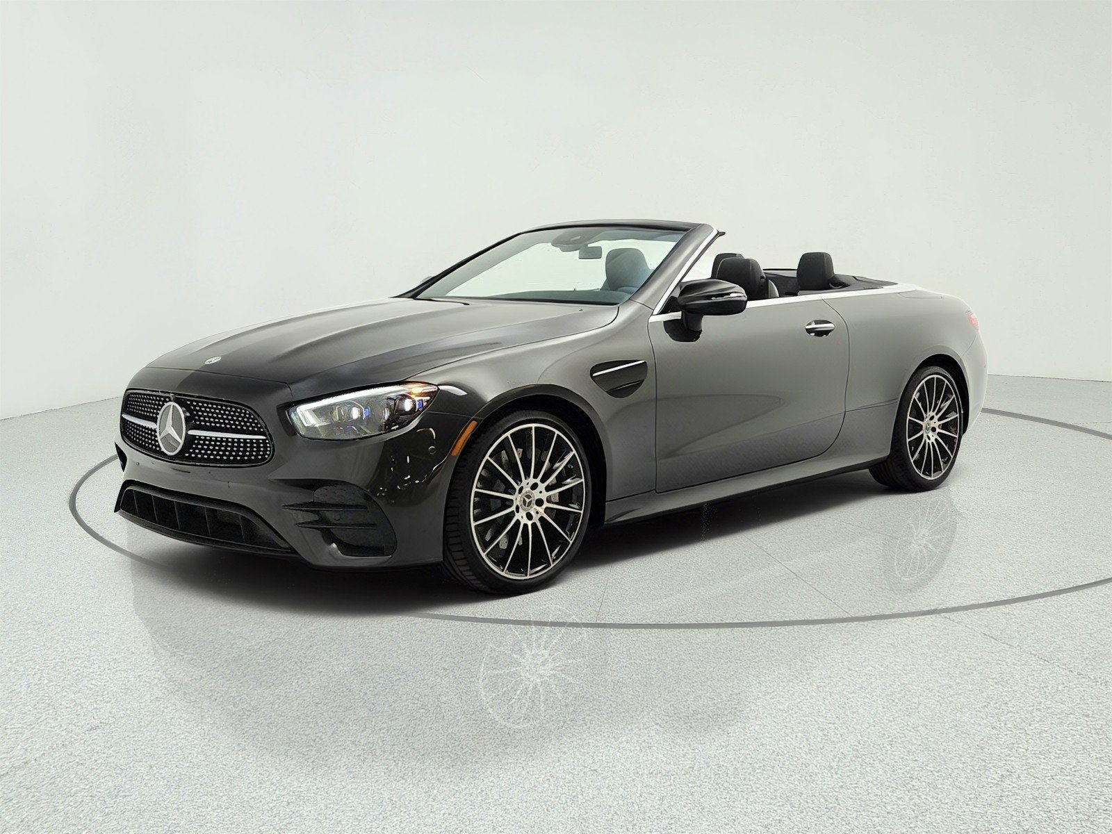Certified Used 2023 Graphite Grey Metallic Mercedes-Benz E 450 RWD Cabriolet image 1