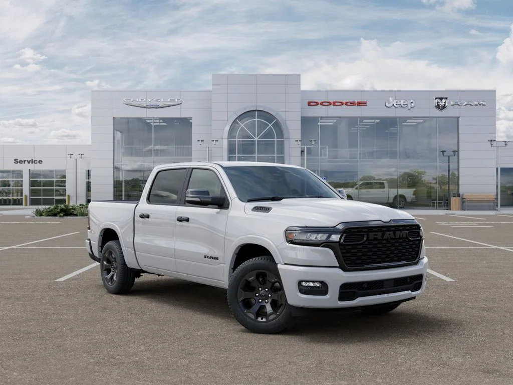 New 2026 Bright White Clear-Coat Exterior Paint RAM Big Horn/Lone Star image 5