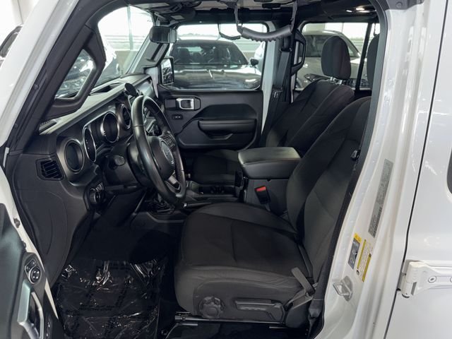 Used 2022 Bright White Clearcoat Jeep Unlimited Willys image 18