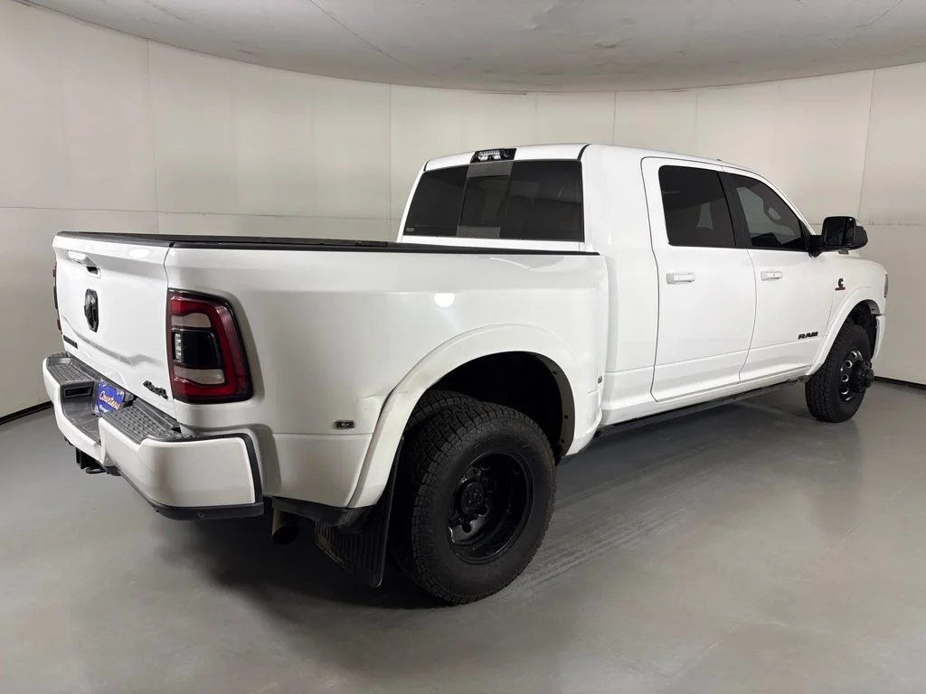 Used 2021 Bright White Clearcoat Ram Laramie image 8