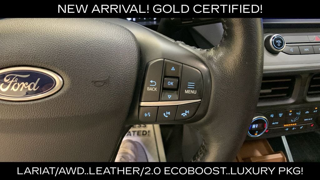 Certified Used 2022 Gray Metallic Ford Lariat image 34