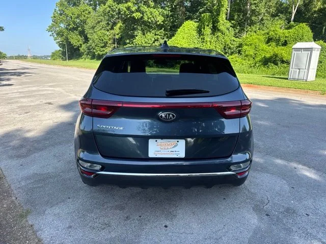 Used 2021 Blue Kia LX image 6