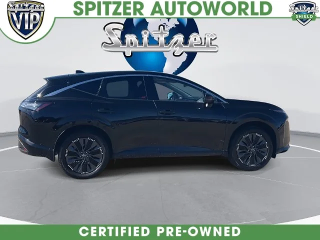 Certified Used 2025 Black Nissan Platinum image 10