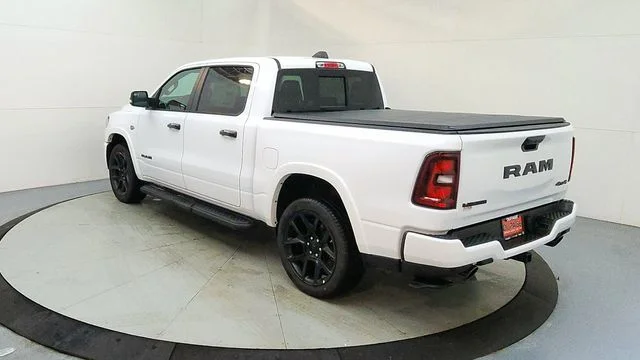New 2026 Bright White Clear-Coat Exterior Paint RAM Laramie image 7