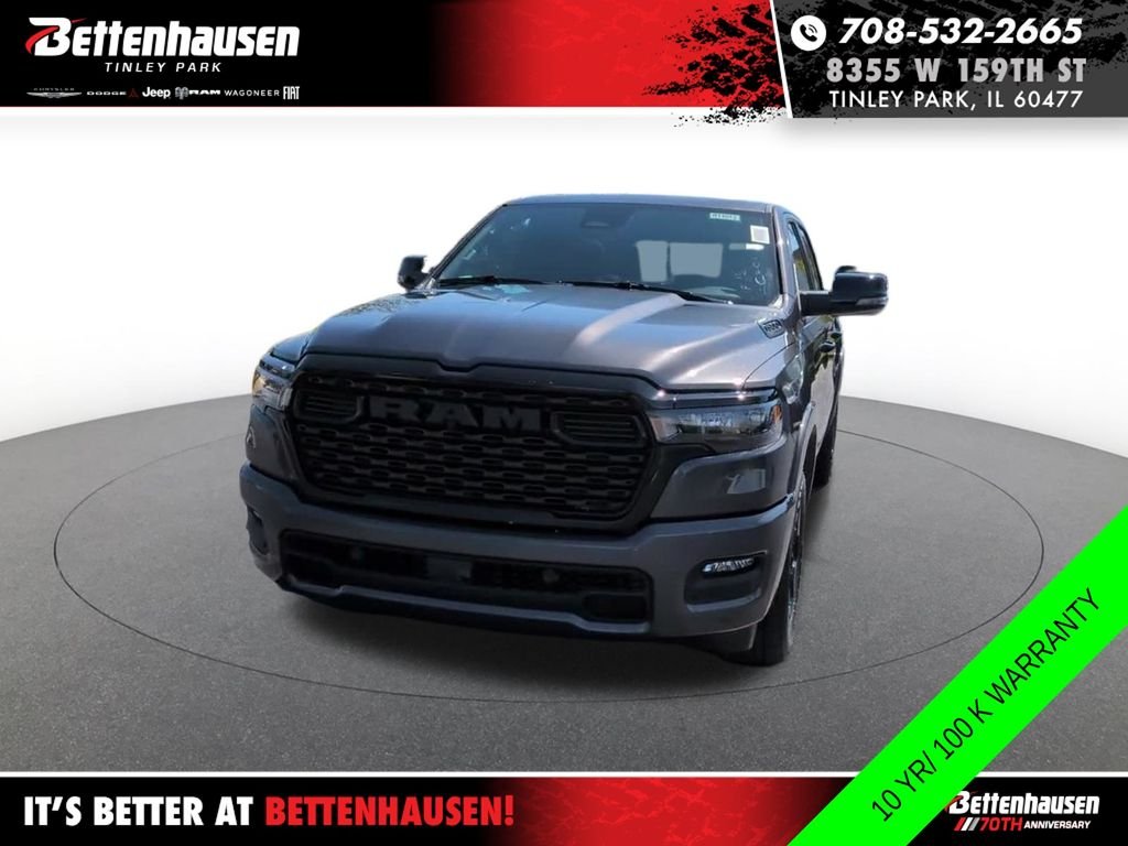 New 2026 Granite Crystal Metallic Clear-Coat Exterior Paint RAM Big Horn/Lone Star image 14