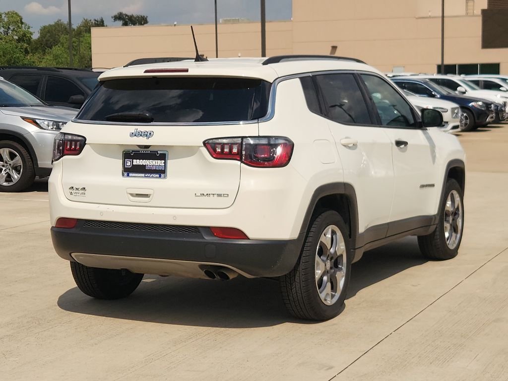 Used 2021 White Clearcoat Jeep Limited image 6