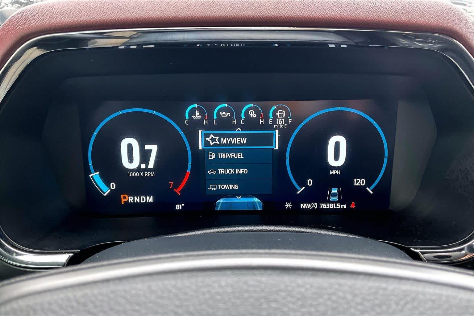 Used 2021 Carbonized Gray Metallic Ford LARIAT image 26