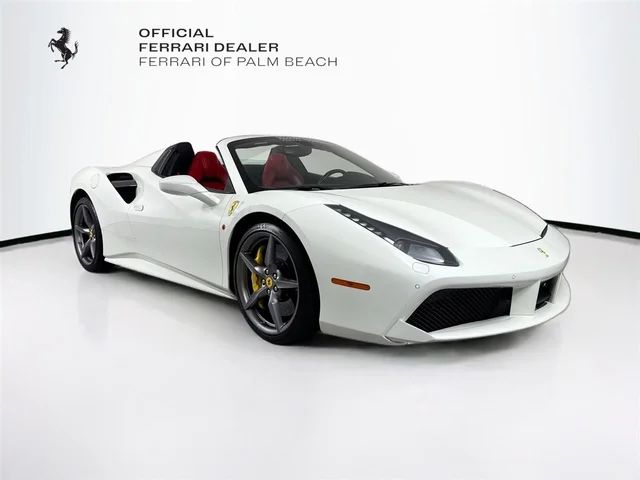Certified Pre-Owned 2018 Ferrari 488 Spider Base RWD 2D Convertible