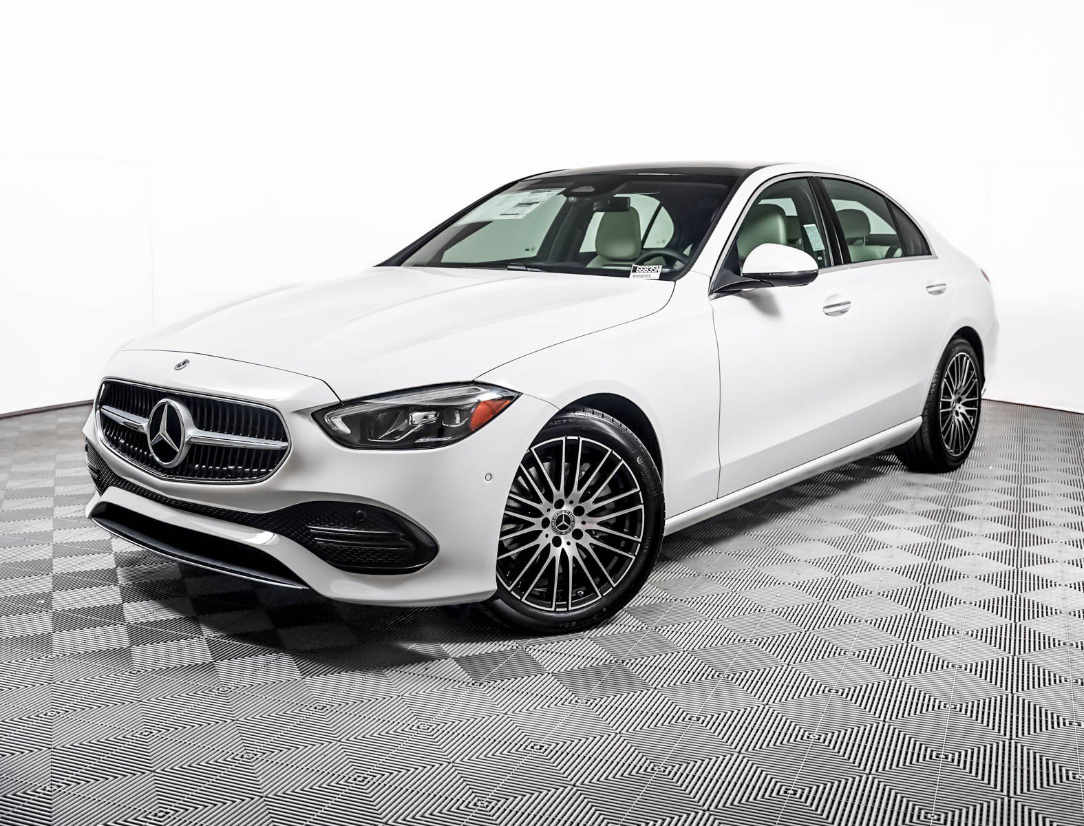 New 2026 Polar White Mercedes-Benz C 300 image 1