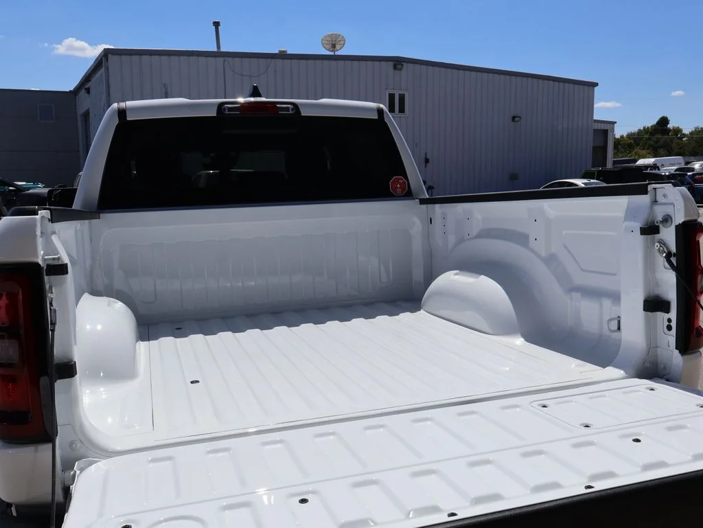 New 2026 Bright White Clear-Coat Exterior Paint RAM Laramie image 14