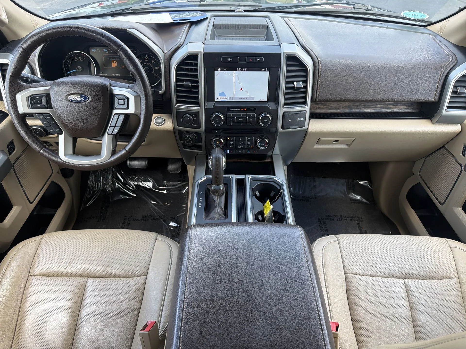 Used 2018 Blue Ford Lariat image 2