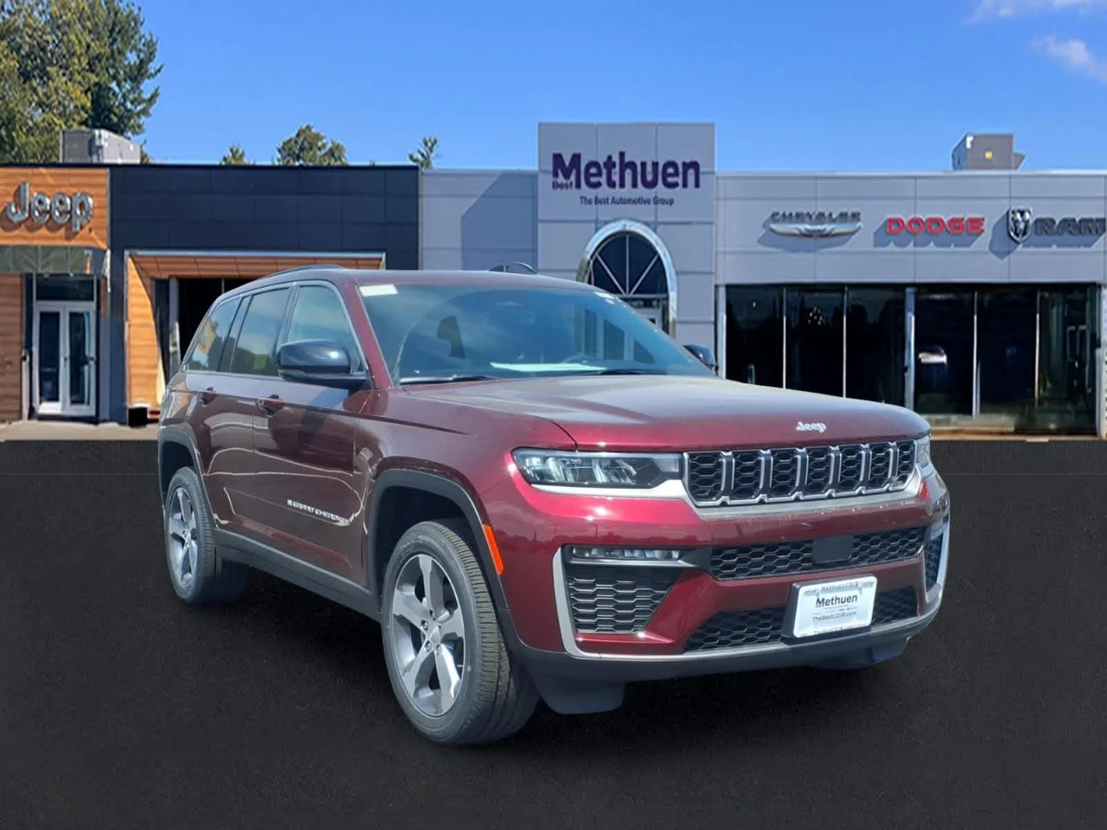New 2026 Velvet Red Pearlcoat Jeep Limited image 1