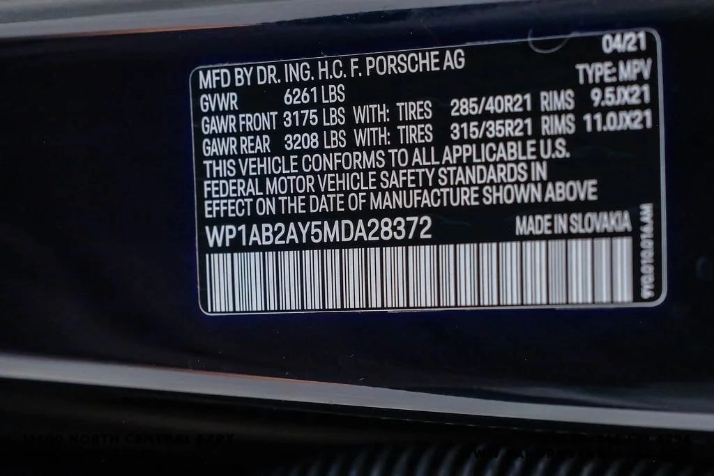 Used 2021 Moonlight Blue Metallic Porsche S image 62