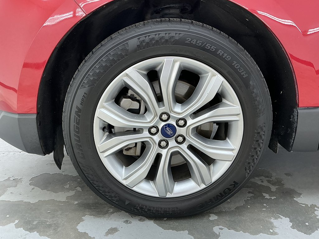 Certified Used 2021 Rapid Red Metallic Tinted Clearcoat Ford Titanium image 18