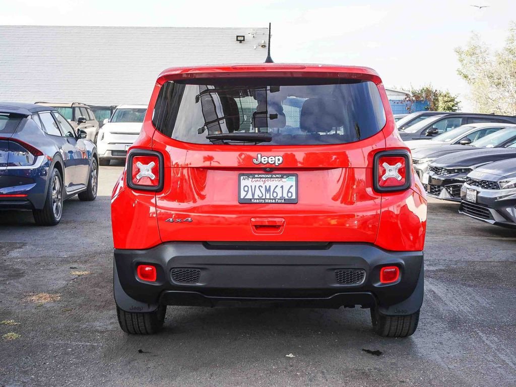 Used 2021 Red Jeep Sport image 6