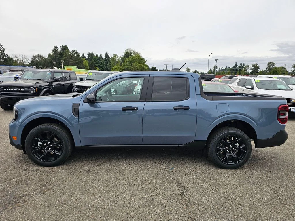 New 2025 Azure Gray Metallic Tri-Coat Ford XLT image 4