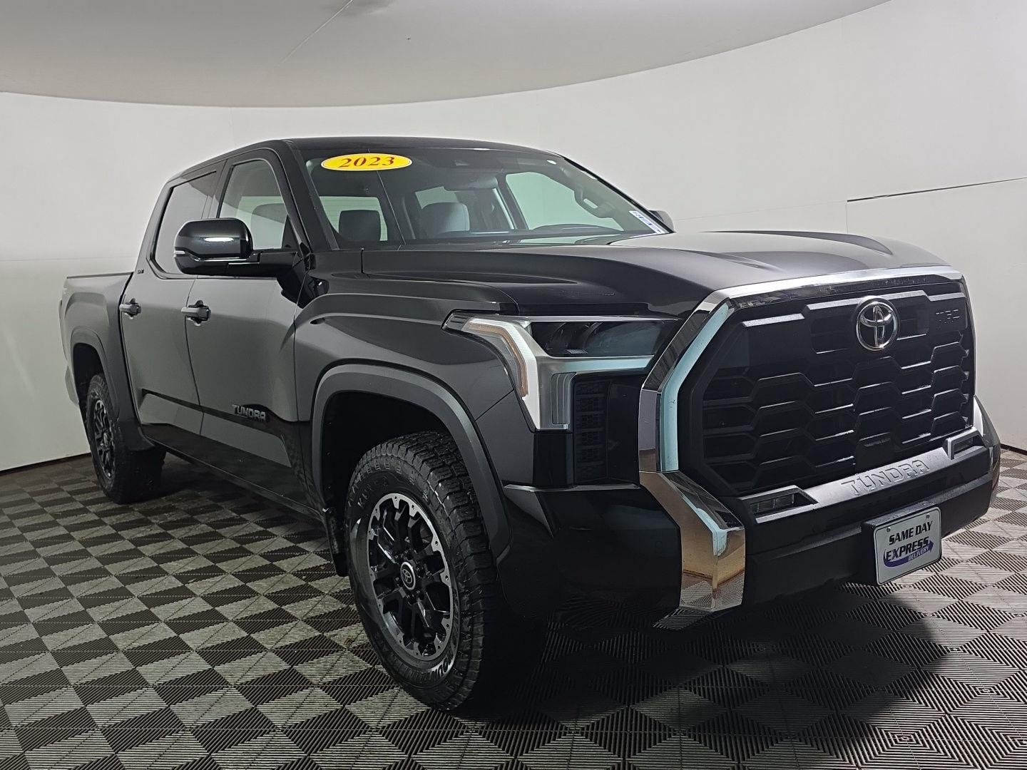 Used 2023 Midnight Black Metallic Toyota SR5 image 8
