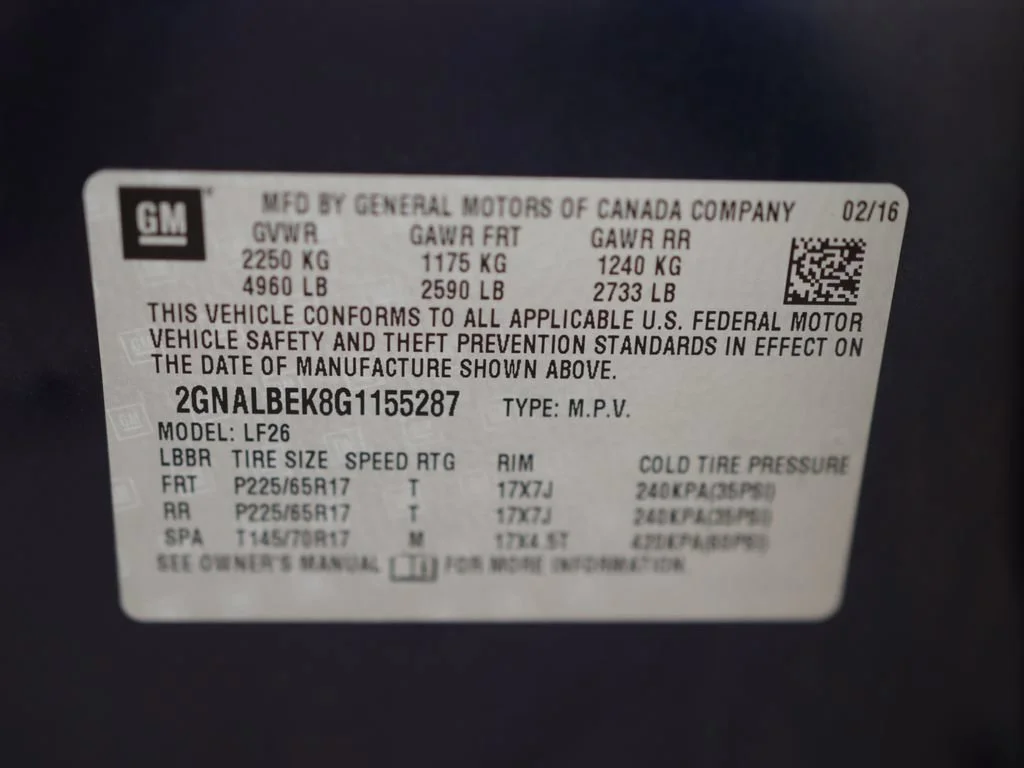 Used 2016 BLUE VELVET METALLIC Chevrolet LS image 32
