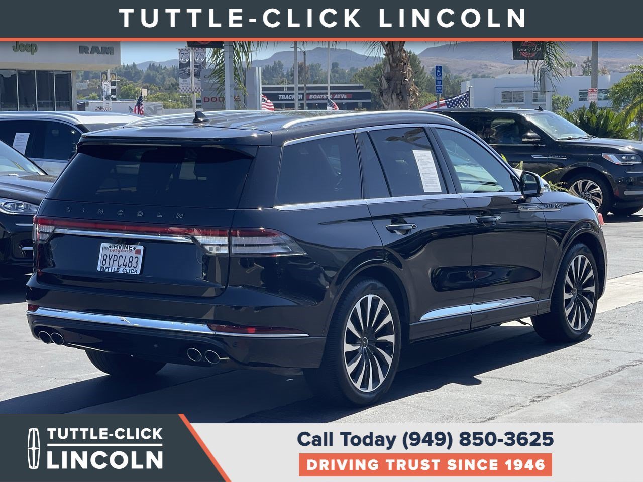 Certified Used 2022 Black Lincoln Black Label Grand Touring image 6